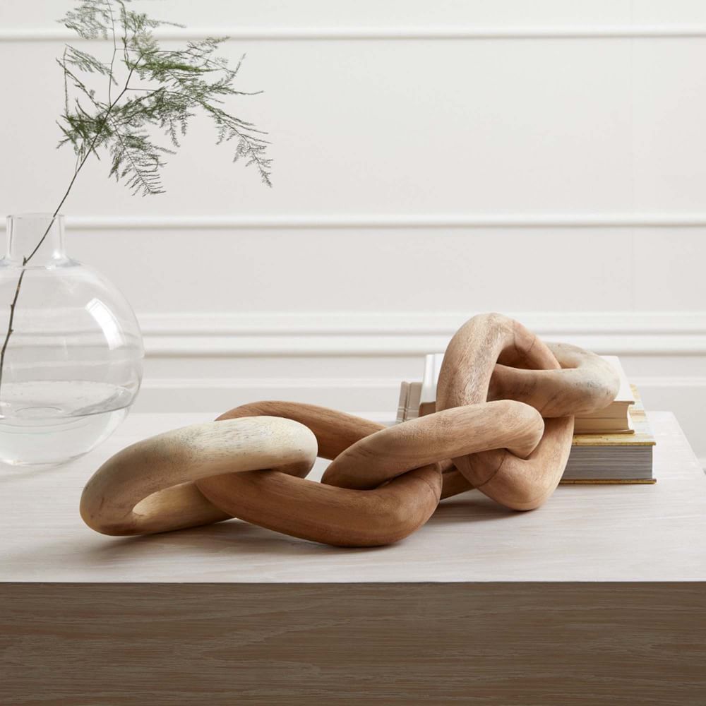 SUWON LINK WOOD CHAIN