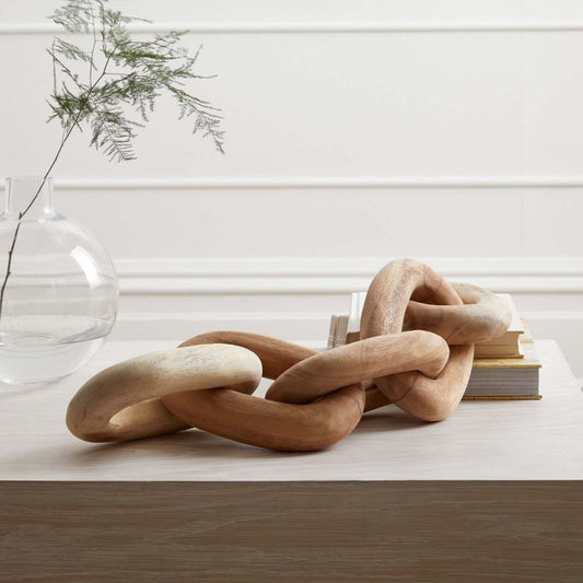 SUWON LINK WOOD CHAIN